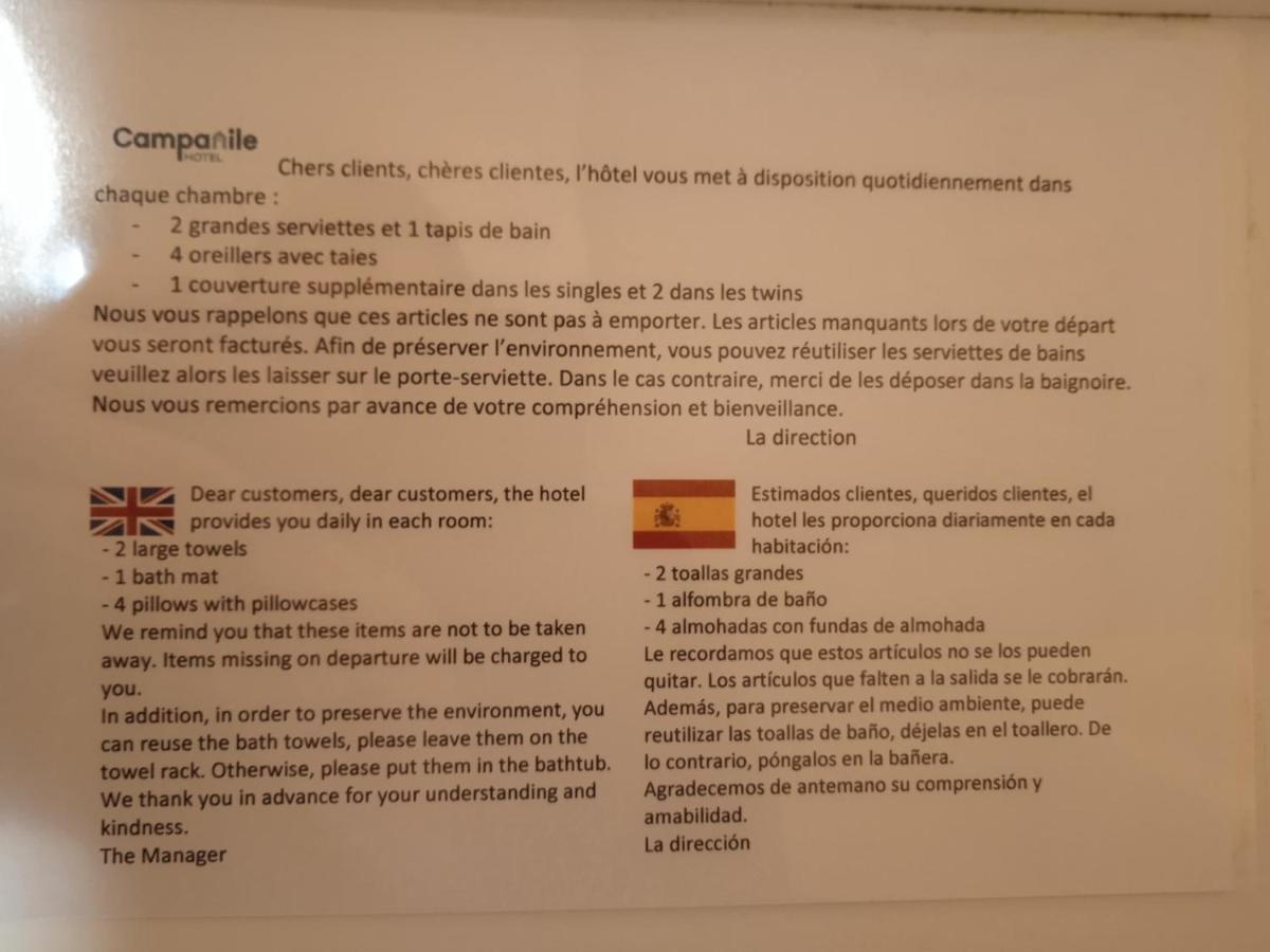 Hotel Restaurant Campanile Aurillac Exterior foto